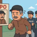 ilustrasi mantan kades jadi DPO (AI)