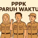 ilustrasi PPPK paruh waktu (AI)