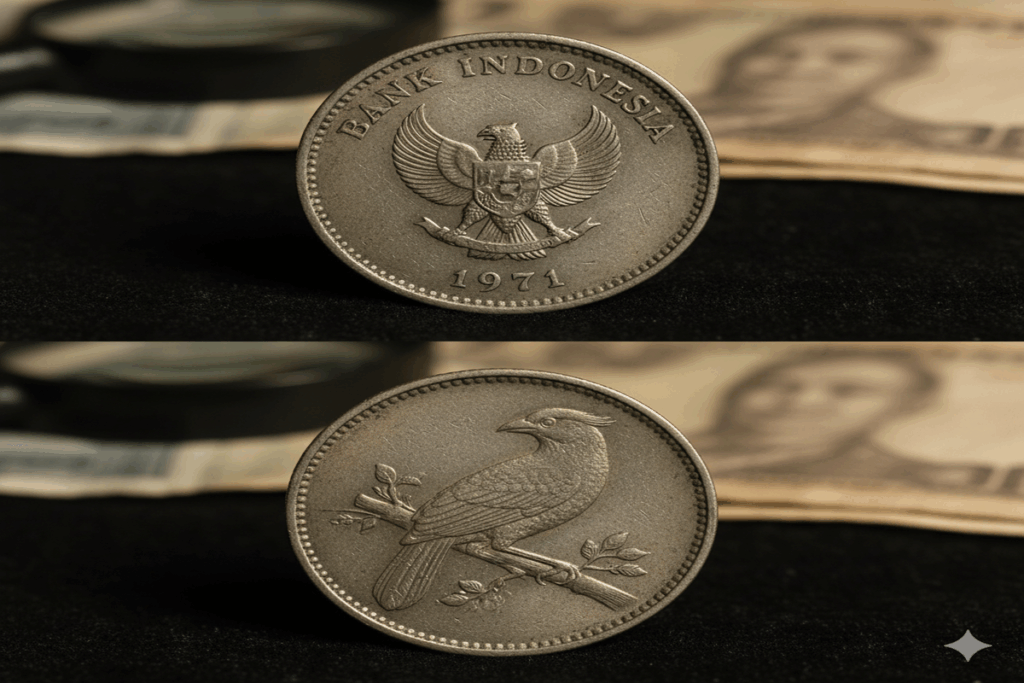 Uang Koin Burung Kepodang Rp25 Tahun 1971 Jadi Incaran Kolektor, Harga Tembus Puluhan Ribu Rupiah