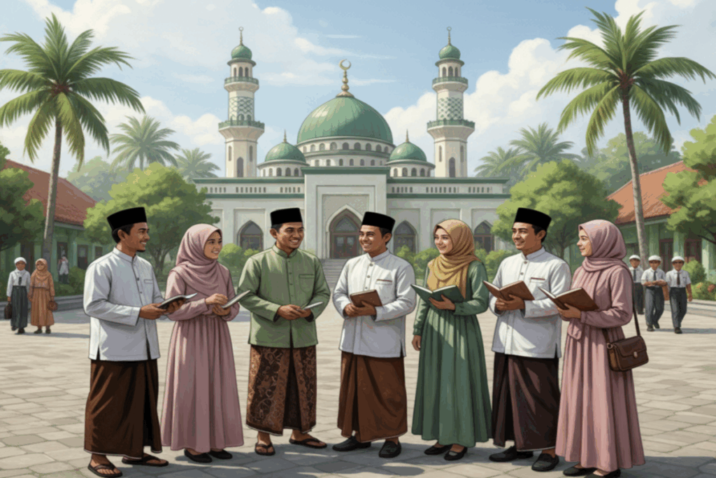 (Ilustrasi AI, guru-guru RA dan Madrasah)