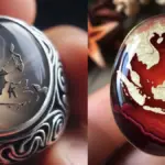 batu akik yang bisa menggeser layar hp