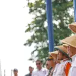 Sejumlah petinggi DPP Partai Keadilan Sejahtera (PKS) saat melakukan launching produk hilirisasi petani kentan