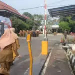 ASN Garut kesiangan saat apel gabungan