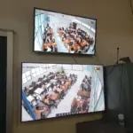 Seluruh ruangan kelas di SMAN 6 Garut terpantau melalui kamera pengawas atau CCTV.