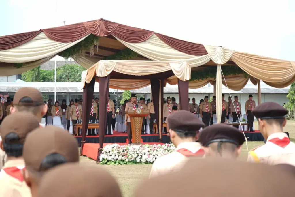 Perkemahan Pramuka WBP se-Jawa Barat di Lapas Kelas IIA Narkotika Cirebon