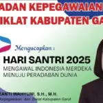 Badan Kepegawaian dan Diklat Kabupaten Garut mengucapkan Selamat Hari Santri 22 Oktober 2025