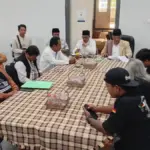 Audiensi LSM Garda Bangsa Reformasi (GBR) yang dilakukan di Aula DPMD Kab. Garut. (Foto: Rizka/Radar Garut)