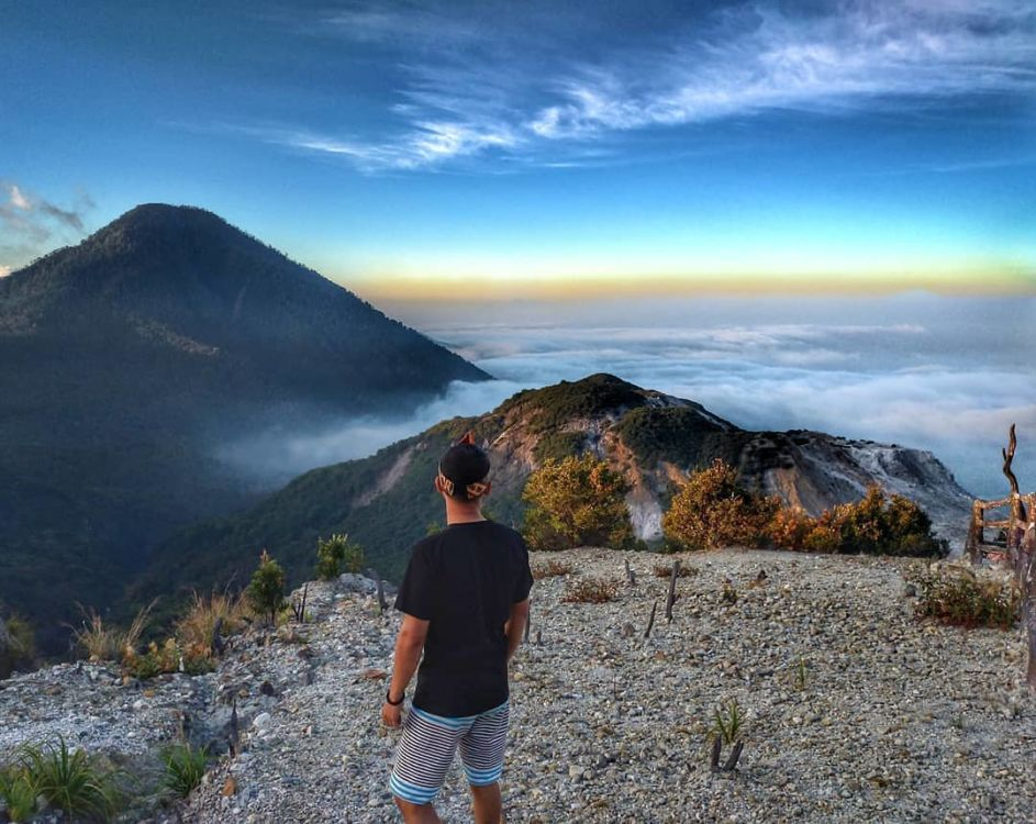 jalur pendakian gunung papandayan