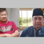 Bupati Garut Abdusy Syakur Amin (kanan), Rudy Gunawan Ketum Persigar (kiri)