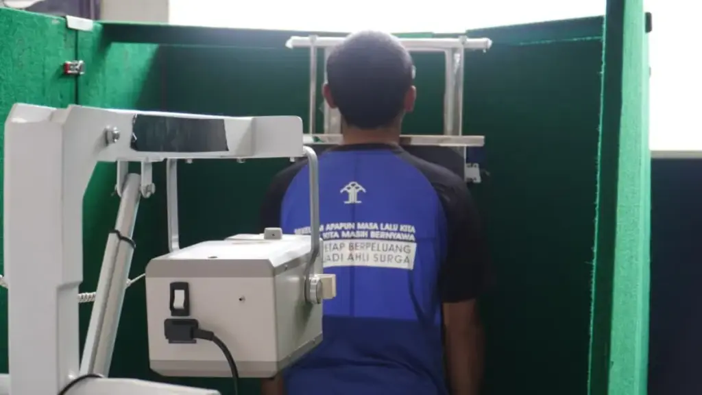 Rutan Kelas IIB Garut Lakukan Deteksi Dini TBC, 242 Warga Binaan Jalani Pemeriksaan Rontgen istimewa