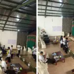 Konfercab PGRI Cibiuk di Aula RM Haruman, Sabtu (11/10). (pepen apendi/Radar Garut)