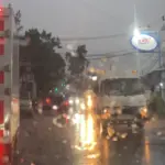 Suasana wilayah Garut ketika diterpa hujan dengan intensitas cukup tinggi pada bulan Oktober 2025. (foto : Muh