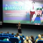 Acara Sosialisasi Penguatan Karakter dan Pemutaran Film \"Cyberbullying\" yang diselenggarakan di Bioskop SAM\'S