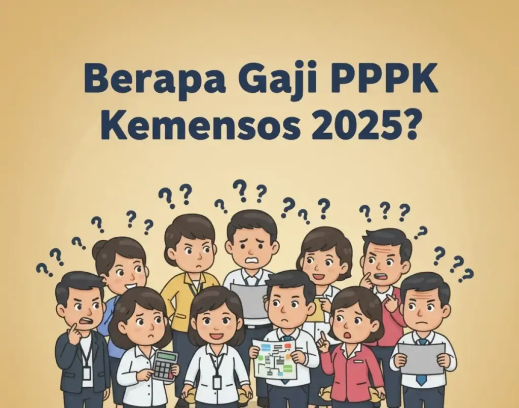 gaji pppk kementerian sosial