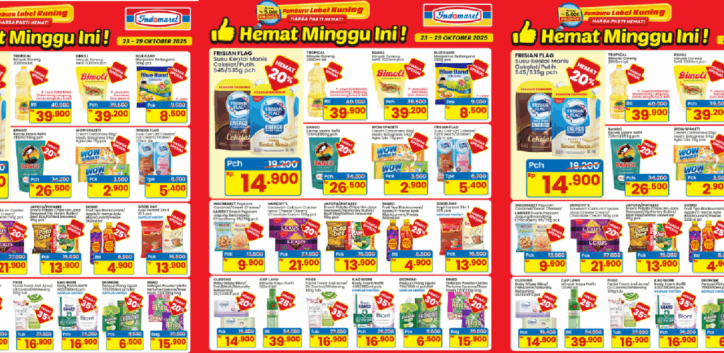 Promo JSM Indomaret Terbaru Harga Spesial dan Hemat Minggu Ini, Belaku Hingga 3 November 2025 promo jsm indomaret terbaru