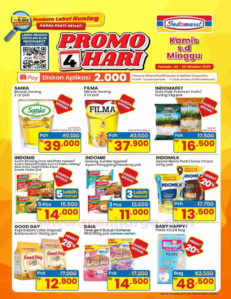 Belanja Makin Hemat! Promo JSM Indomaret Terbaru Minggu Ini Tanggal 23-29 Oktober 2025 promo jsm indomaret terbaru