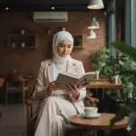 prompt gemini ai foto sendiri wanita berhijab