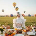 prompt gemini ai wanita berhijab keren