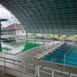 Kolam renang akuatik bertaraf internasional di komplek SOR RAA Adiwjaya Garut masih banyak kendala yang harus