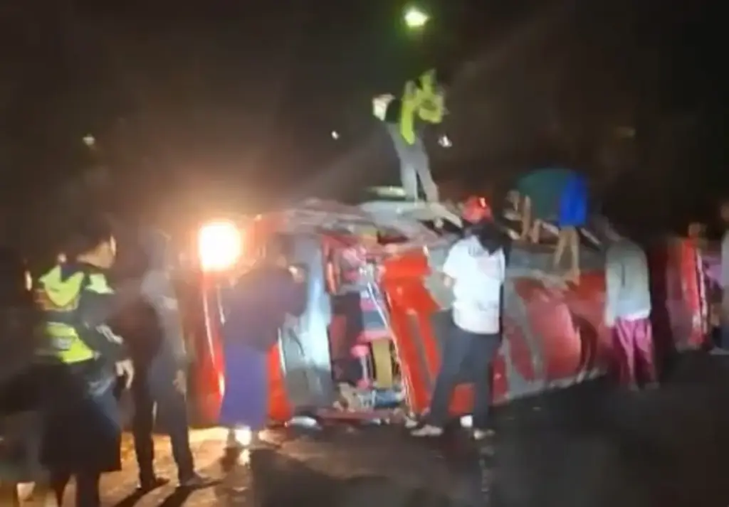 kecelakaan tunggal di Dusun Cilangkap, RT 02/06, Desa Sukajadi, Kecamatan Wado