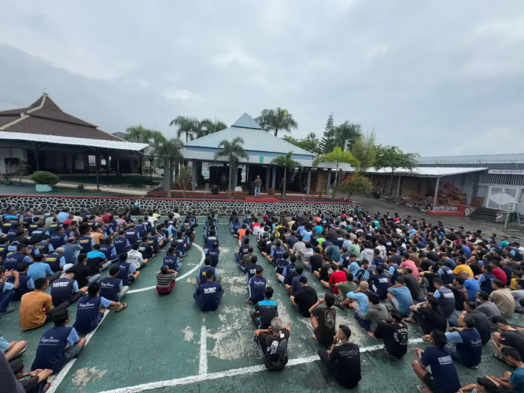 Warga binaan Lapas Kelas IIA Garut