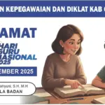 Badan Kepegawaian dan Diklat Kabupaten Garut Mengucapkan Selamat Hari Guru Nasional 25 November 2025