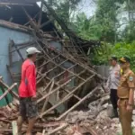 Pergeseran Tanah Seluas 5 Hektare di Desa Caringin Kabupaten Garut. (Istimewa)