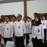 Pengurus Koperasi Merah Putih Warga Binaan (KMP-WB) Lapas Garut bersama dengan KMP-WB Lapas dan Rutan se-Jawa