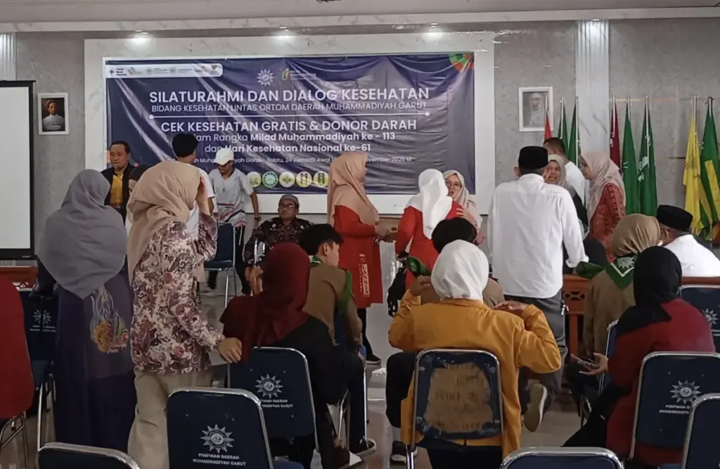 Silaturahmi dan Dialog Kesehatan Warnai Milad Muhammadiyah ke-113 Tingkat Kabupaten Garut MUHAMAD RIZKI/RADAR GARUT