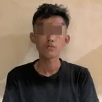 Pelaku penusukan terkait utang piutang di Pameungpeuk. (Istimewa)