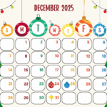 kalender tanggal merah desember 2025