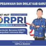 Badan Kepegawaian dan Diklat Kabupaten Garut Mengucapkan Selamat HUT KORPRI 29 November 2025