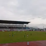 Persigar (Putih) mampu menumbangkan Persitas Kabupaten Tasikmalaya dengan skor 2-0.