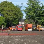 Apel dan gladi lapang kesiapsiagaan bencana hidrometeorologi dan gempa bumi di Kabupaten Garut