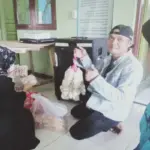 Seorang warga Cibunar (dagang kerupuk) normal lagi setelah berobat rutin ke Puskesmas Cibatu