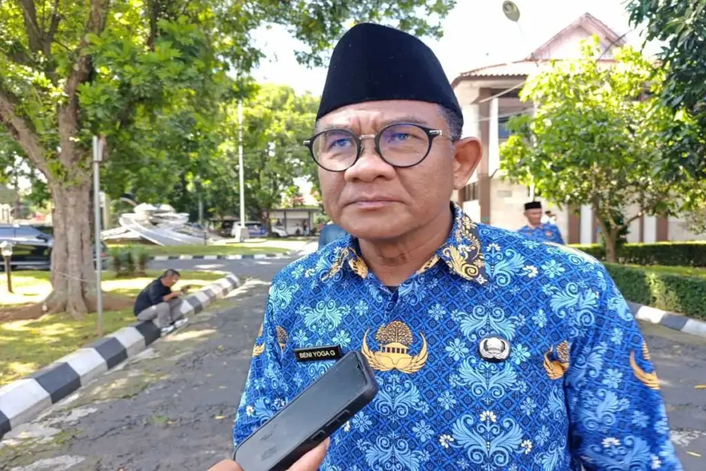 138 Desa di Garut Bergerak di Ayam Petelur, Diskanak Angkat Tangan Hanya Bisa Berikan Bantuan Pendampingan Kepala Dinas Perikanan dan Peternakan (Diskanak) Kabupaten Garut, Beni Yoga
