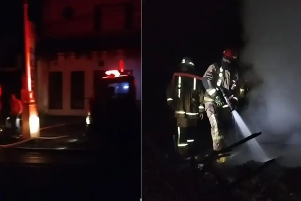 Diduga Akibat Korsleting Listrik, Sebuah Rumah di Cilawu Garut Hangus Terbakar