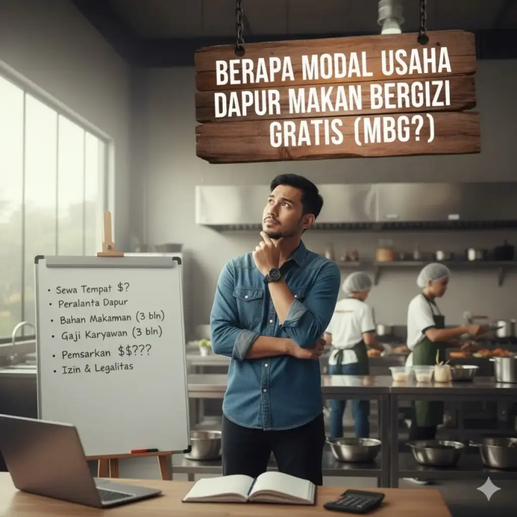 Modal Hingga Miliyaran Rupiah! Segini Modal Investasi Dapur Makan Bergizi Gratis (MBG) berapa modal usaha dapur mbg