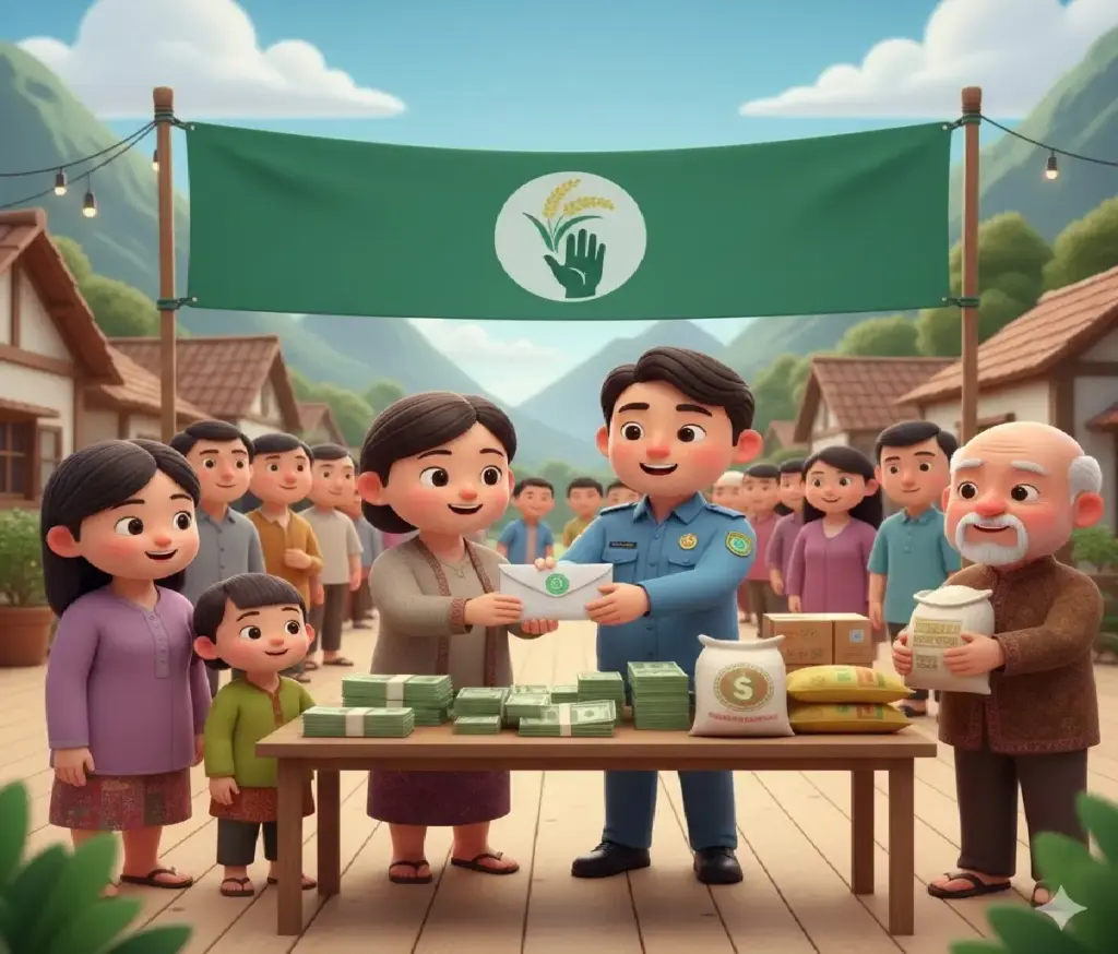 cek bansos blt kesra 900 ribu