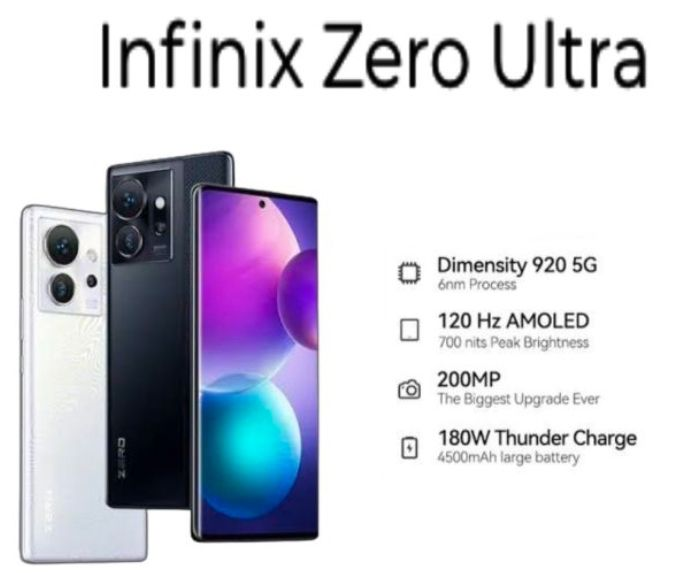 Infinix Zero Ultra : Hp Dengan Spesifikasi Powerfull Bikin Kamu Tampil Elegan infinix zero ultra