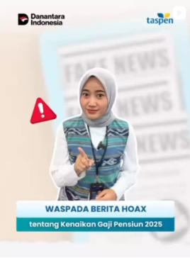 info taspen kenaikan gaji pensiunan 2025