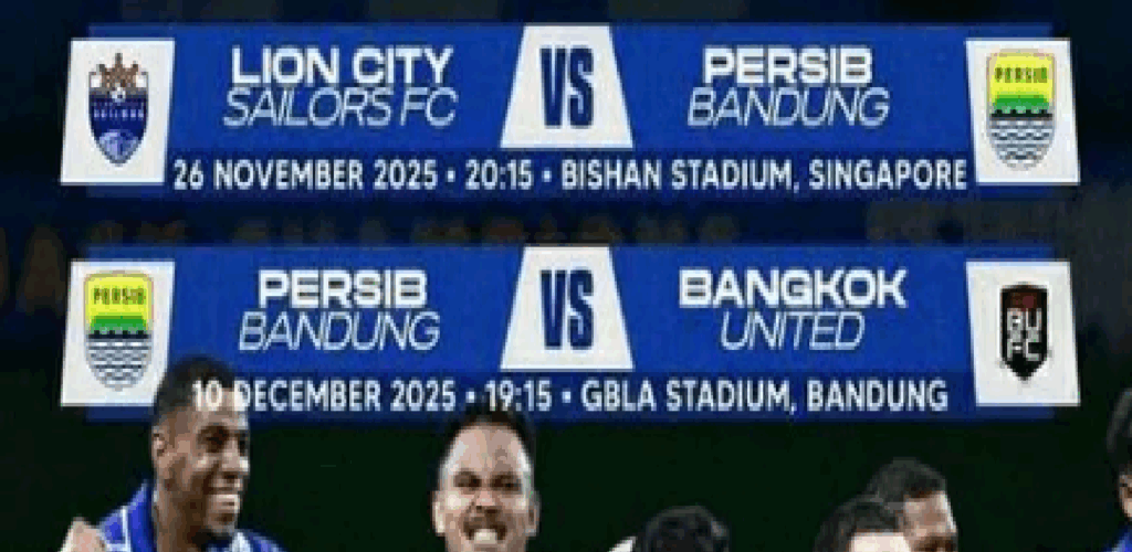 jadwal persib afc champions league two