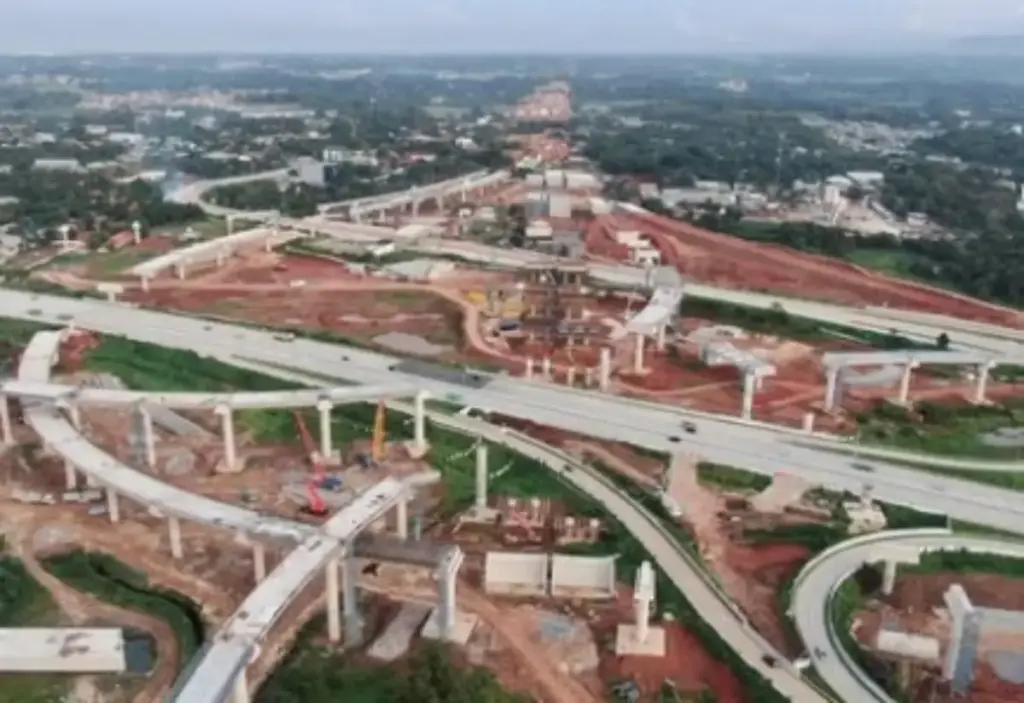 Mancapai 72% Proyek Jalan Tol Jakarta - Cikampek II Selatan , Belum Bisa Dilewati Saat NATARU jalan tol cikampek ii