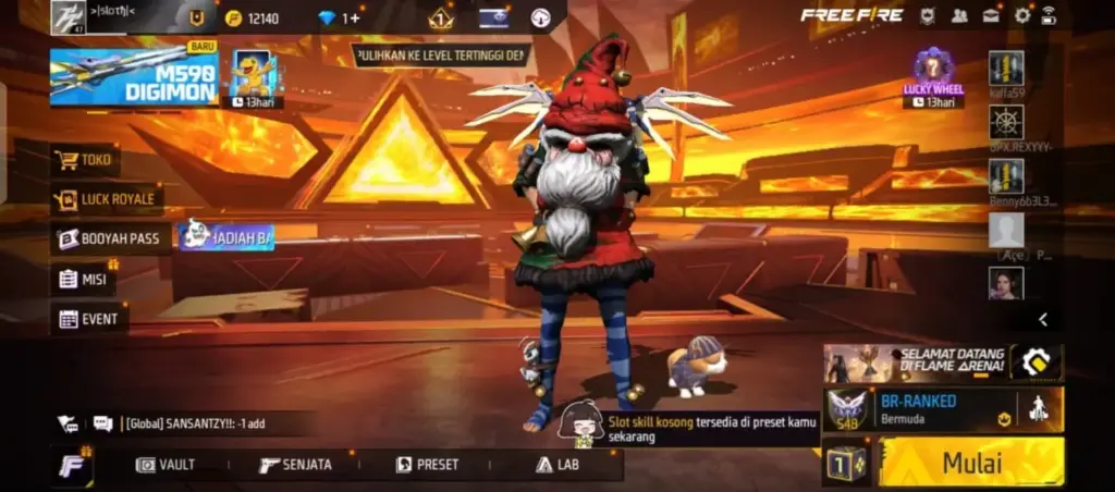 Kode Redeem FF Free Fire Terbaru Masih Aktif Senin, 17 November 2025, Buruan Klaim! kode redeem ff free fire yang masih aktif