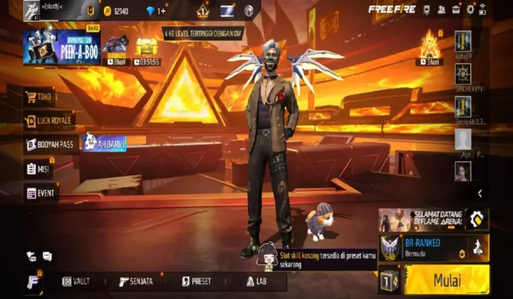 kode redeem ff terbaru