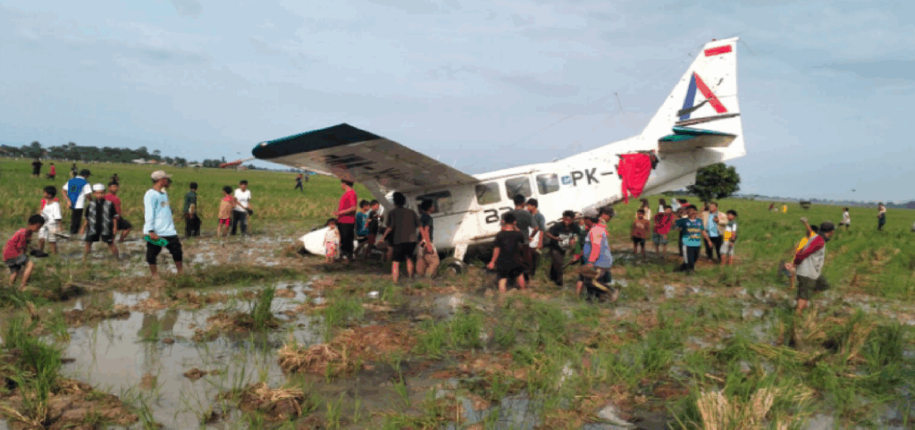pesawat cessna jatuh di karawang