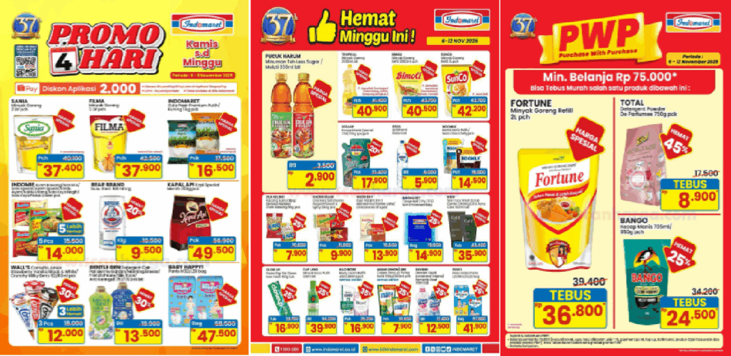 Promo Indomaret Hari Ini: Minyak Goreng 2L Hanya Rp 32.900, Buruan Beli! promo indomaret hari ini
