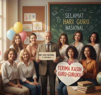 Top 10 Ucapan Selamat Hari Guru Nasional 2025 Terbaik Yang Bisa Kamu Gunakan! Hari Guru Nasional 2025