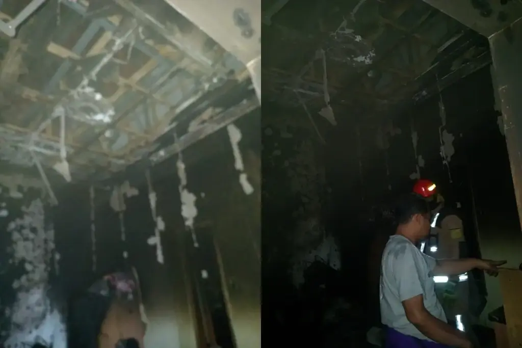 Percikan Api Hanguskan Tiga Kamar di Karangpawitan Garut