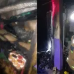 Etalase Toko Di Pangatikan Garut Terbakar, Kerugian Capai Rp10 Juta. (Ist)